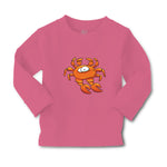 Baby Clothes Crab with Funny Face Animals Ocean Sea Life Boy & Girl Clothes - Cute Rascals