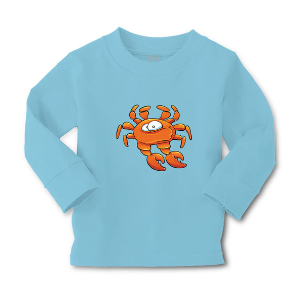 Baby Clothes Crab with Funny Face Animals Ocean Sea Life Boy & Girl Clothes - Cute Rascals