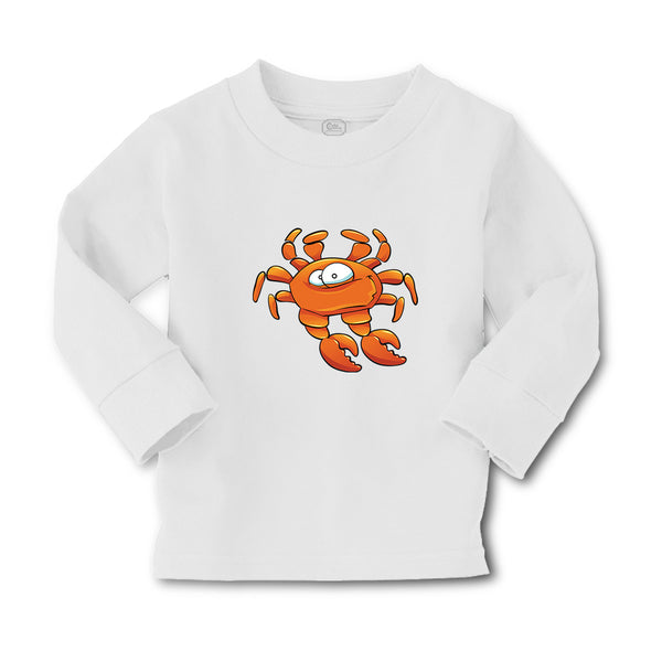 Baby Clothes Crab with Funny Face Animals Ocean Sea Life Boy & Girl Clothes - Cute Rascals