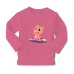 Baby Clothes Pig Surfing Farm Boy & Girl Clothes Cotton - Cute Rascals