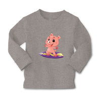 Baby Clothes Pig Surfing Farm Boy & Girl Clothes Cotton - Cute Rascals