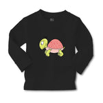 Baby Clothes Turtle Facing Left Animals Funny Humor Boy & Girl Clothes Cotton - Cute Rascals