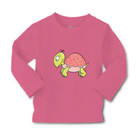 Baby Clothes Turtle Facing Left Animals Funny Humor Boy & Girl Clothes Cotton - Cute Rascals