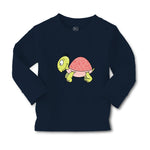 Baby Clothes Turtle Facing Left Animals Funny Humor Boy & Girl Clothes Cotton - Cute Rascals