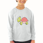 Baby Clothes Turtle Facing Left Animals Funny Humor Boy & Girl Clothes Cotton - Cute Rascals