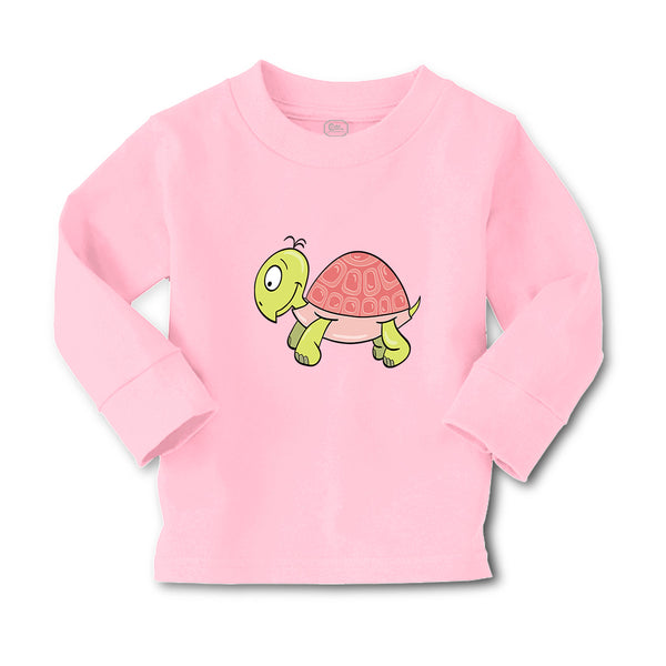 Baby Clothes Turtle Facing Left Animals Funny Humor Boy & Girl Clothes Cotton - Cute Rascals