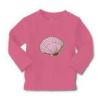 Baby Clothes Seashell Purl Pink Ocean Sea Life Boy & Girl Clothes Cotton - Cute Rascals