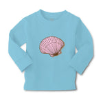 Baby Clothes Seashell Purl Pink Ocean Sea Life Boy & Girl Clothes Cotton - Cute Rascals