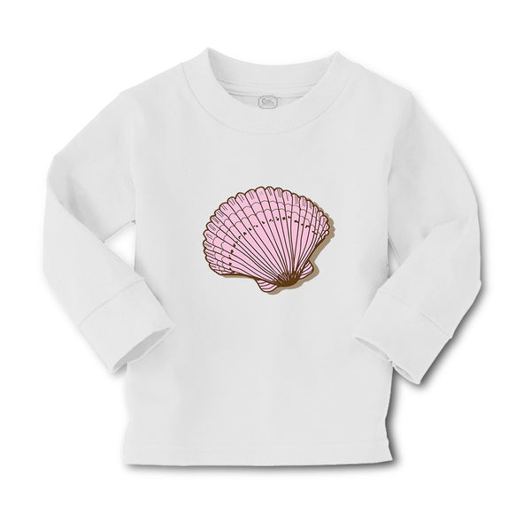 Baby Clothes Seashell Purl Pink Ocean Sea Life Boy & Girl Clothes Cotton - Cute Rascals