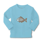 Baby Clothes Fish Blue Dry Animals Ocean Sea Life Boy & Girl Clothes Cotton - Cute Rascals