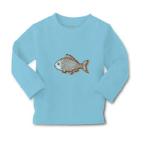 Baby Clothes Fish Blue Dry Animals Ocean Sea Life Boy & Girl Clothes Cotton - Cute Rascals