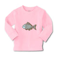 Baby Clothes Fish Blue Dry Animals Ocean Sea Life Boy & Girl Clothes Cotton