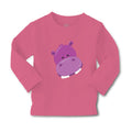 Baby Clothes Hippo Face Safari Boy & Girl Clothes Cotton