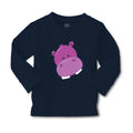 Baby Clothes Hippo Face Safari Boy & Girl Clothes Cotton