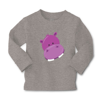 Baby Clothes Hippo Face Safari Boy & Girl Clothes Cotton