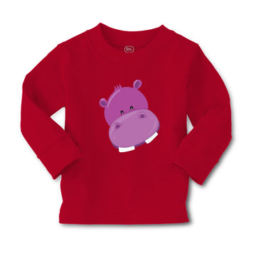 Baby Clothes Hippo Face Safari Boy & Girl Clothes Cotton
