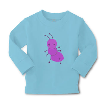 Baby Clothes Ant Purple Boy & Girl Clothes Cotton