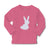 Baby Clothes Easter Bunny Silhouette Light Gray Boy & Girl Clothes Cotton - Cute Rascals