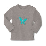 Baby Clothes Butterfly Blue Boy & Girl Clothes Cotton - Cute Rascals