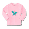 Baby Clothes Butterfly Blue Boy & Girl Clothes Cotton
