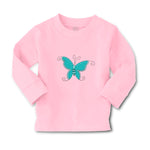 Baby Clothes Butterfly Blue Boy & Girl Clothes Cotton - Cute Rascals