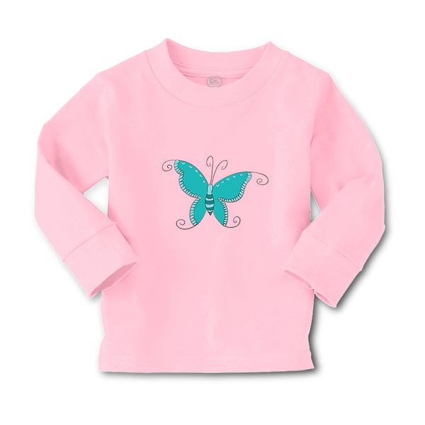 Baby Clothes Butterfly Blue Boy & Girl Clothes Cotton - Cute Rascals