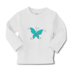 Baby Clothes Butterfly Blue Boy & Girl Clothes Cotton - Cute Rascals