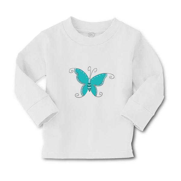 Baby Clothes Butterfly Blue Boy & Girl Clothes Cotton - Cute Rascals