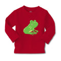 Baby Clothes Frog Sits 2 Funny Boy & Girl Clothes Cotton