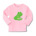 Baby Clothes Frog Sits 2 Funny Boy & Girl Clothes Cotton