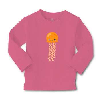 Baby Clothes Orange Jellyfish Ocean Sea Life Boy & Girl Clothes Cotton