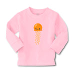 Baby Clothes Orange Jellyfish Ocean Sea Life Boy & Girl Clothes Cotton - Cute Rascals