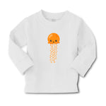 Baby Clothes Orange Jellyfish Ocean Sea Life Boy & Girl Clothes Cotton - Cute Rascals