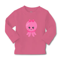 Baby Clothes Pink Octopus Ocean Sea Life Boy & Girl Clothes Cotton - Cute Rascals