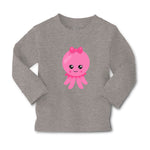 Baby Clothes Pink Octopus Ocean Sea Life Boy & Girl Clothes Cotton - Cute Rascals