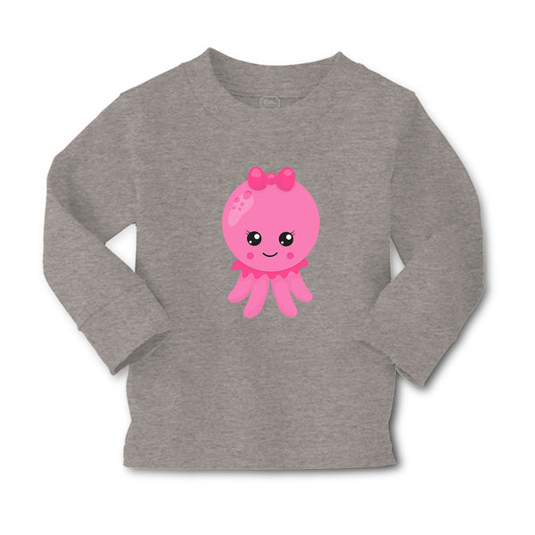 Baby Clothes Pink Octopus Ocean Sea Life Boy & Girl Clothes Cotton - Cute Rascals