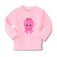 Baby Clothes Pink Octopus Ocean Sea Life Boy & Girl Clothes Cotton - Cute Rascals