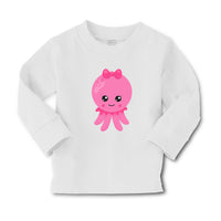 Baby Clothes Pink Octopus Ocean Sea Life Boy & Girl Clothes Cotton - Cute Rascals