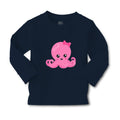 Baby Clothes Pink Octopus Bow Ocean Sea Life Boy & Girl Clothes Cotton