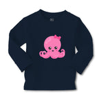 Baby Clothes Pink Octopus Bow Ocean Sea Life Boy & Girl Clothes Cotton - Cute Rascals