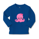Baby Clothes Pink Octopus Bow Ocean Sea Life Boy & Girl Clothes Cotton - Cute Rascals
