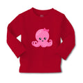 Baby Clothes Pink Octopus Bow Ocean Sea Life Boy & Girl Clothes Cotton