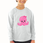 Baby Clothes Pink Octopus Bow Ocean Sea Life Boy & Girl Clothes Cotton - Cute Rascals