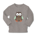 Baby Clothes Owl Toy Brown Boy & Girl Clothes Cotton