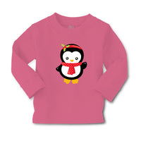 Baby Clothes Penguin Red Scarf Boy & Girl Clothes Cotton - Cute Rascals