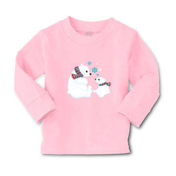 Baby Clothes Polar Bear Mom Snow Zoo Funny Boy & Girl Clothes Cotton