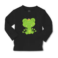 Baby Clothes Princess Frog Closes Eyes Funny Boy & Girl Clothes Cotton