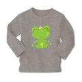 Baby Clothes Princess Frog Closes Eyes Funny Boy & Girl Clothes Cotton