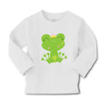 Baby Clothes Princess Frog Closes Eyes Funny Boy & Girl Clothes Cotton