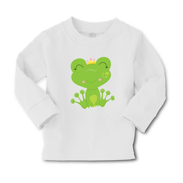 Baby Clothes Princess Frog Closes Eyes Funny Boy & Girl Clothes Cotton